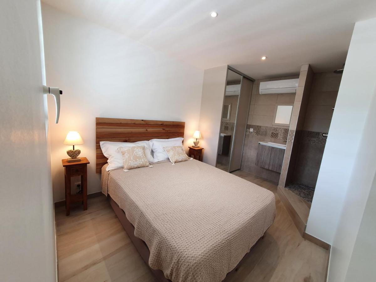Pinel Superbe Appartement En Residence Vue Mer Cul de Sac 外观 照片