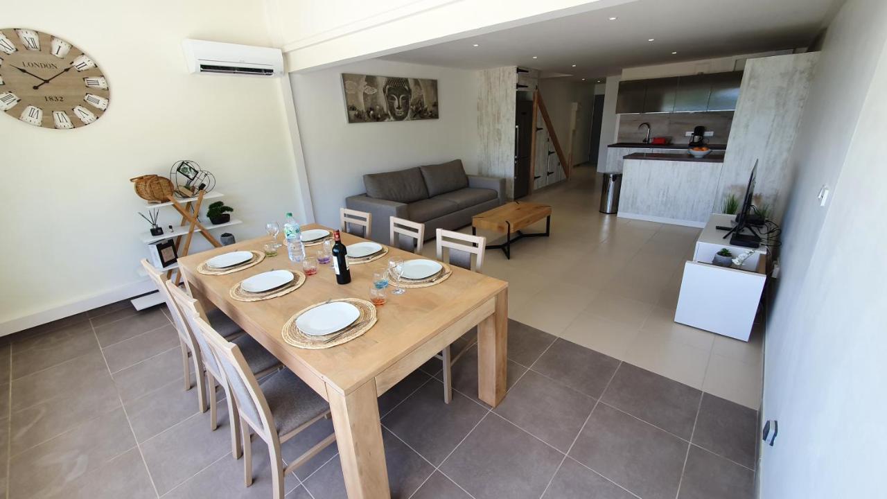 Pinel Superbe Appartement En Residence Vue Mer Cul de Sac 外观 照片