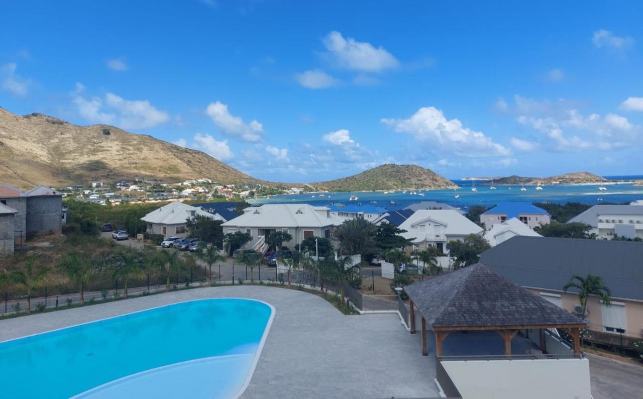 Pinel Superbe Appartement En Residence Vue Mer Cul de Sac 外观 照片